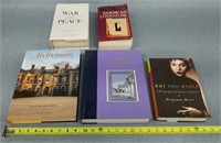 5- Books- Ardrossan, Poetry, Novels, American