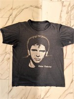 1986 Peter Gabriel Concert Shirt   Preowned