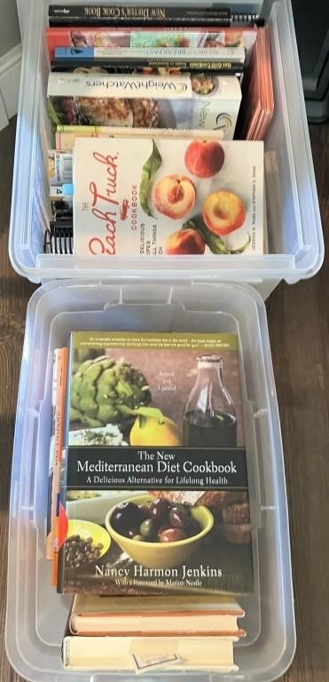 Cookbooks-2 lots.