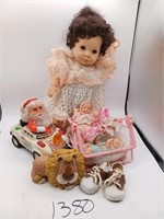 Baby Dolls, Lion Piggy Bak, Santa Car, Child Shoes