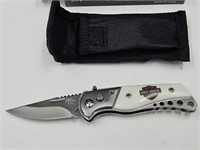 NEW Harley Davidson Pocket Knife See Size