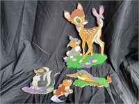 Vintage Disney Bambi nursery childs wall art
