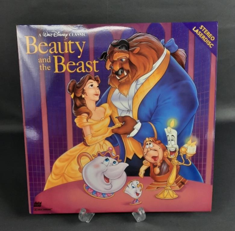 Disney Beauty and the Beast Stereo Laserdisc