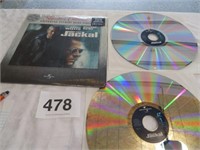 1998 THE JACAL THX LASER DISC, MINT COND.