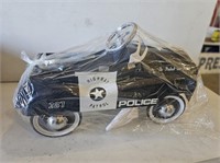 New/Unused Police Highway Patrol Pedal Car