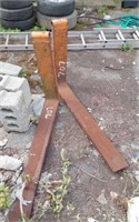 HEAVY 48 INCH PALLET FORKS