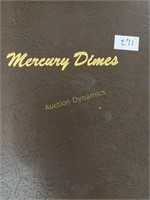 Mercury Dimes Collection; 79 Coins