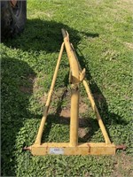 YELLOW 3 POINT HITCH BOOM POLE
