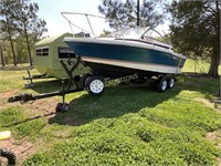 BOAT AND TRAILER