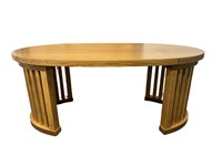 Solid Oak Hand-Made Craftsman Oval Table