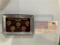 2004 commemorative quarters set D mint