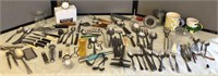 Vintage flatware, bottle openers and more