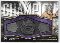 Kalisto WWE Championship Medallion card 032/299
