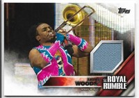 Xavier Woods 2016 WWE Mat Relic card #d 133/399
