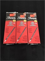 Sharpie China Markers 3 packs of 12 in white