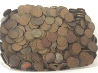Lot of 9+ Lbs of Wheat Pennies
