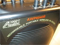 Audio 2000 awp 6040b portable wireless pa