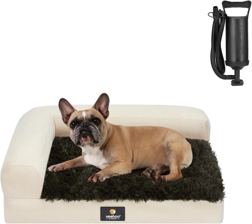 Veehoo Inflatable Dog Bed  Waterproof  Medium