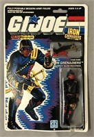1988 MOC GI Joe Iron Grenadiers Figure, 34 Back