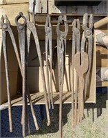Collection of 10 Forge Tools