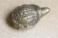 Sterling Turtle Trinket Box