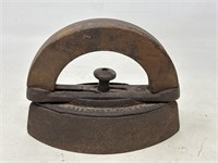 Vintage Colebrookdale cast-iron sad iron