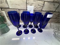 COBALT BLUE GLASS