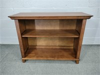 Solid Wood Two Shelf Hall Stand