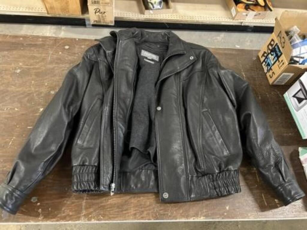 NICE LARGE LEATHER COAT