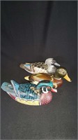 Vtg Hand carved Duck Decoy, and misc Decoys