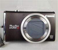 Canon Power Shot SX200 IS Camera