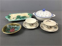 5 Pc Villeroy & Boch, Wedgwood, Majolica?