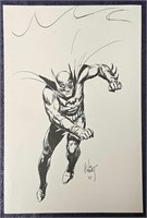 Joe Kubert Original Batman Drawing.