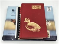 Lot of 4 Decoy Books Including Hard Cover-