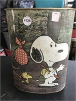 Vintage Peanuts Trashcan