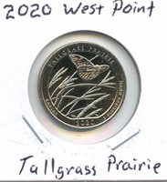 2020 West Point Tallgrass Prairie U.S. Quarter