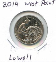 2019 West Point Lowell U.S. Quarter