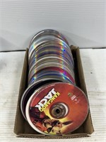 Movie CDs and music CDs