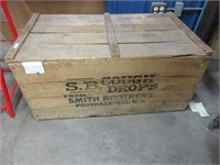 Vintage Smith Bros. Cough drop crate
