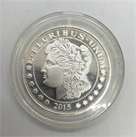 2015 1 Oz .999 Silver Morgan Dollar
