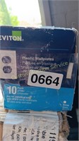 LEVITON PLASTIC WALL PLATES