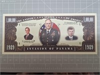 Invasion of Panama banknote
