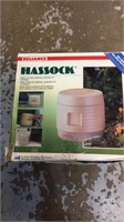 Portable camping toilet. New