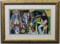 Women of Algiers Giclee by Pablo Picasso