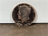 1976S Kennedy half dollar proof