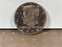 1972S Kennedy half dollar proof
