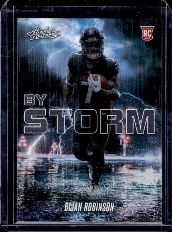 Bijan Robinson RC 2023-'24 Panini Absolute By Stor