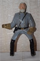 (S2) Robert E. Lee Plastic Figure Toy - 7" tall