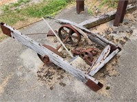 Iron Wheel Warehouse Cart