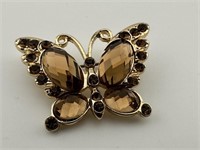 Vintage Butterfly Brooch